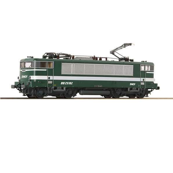 Locomotive électrique CC 14018, SNCF, 4 fanaux -Jouef HJ2424- livrée verte